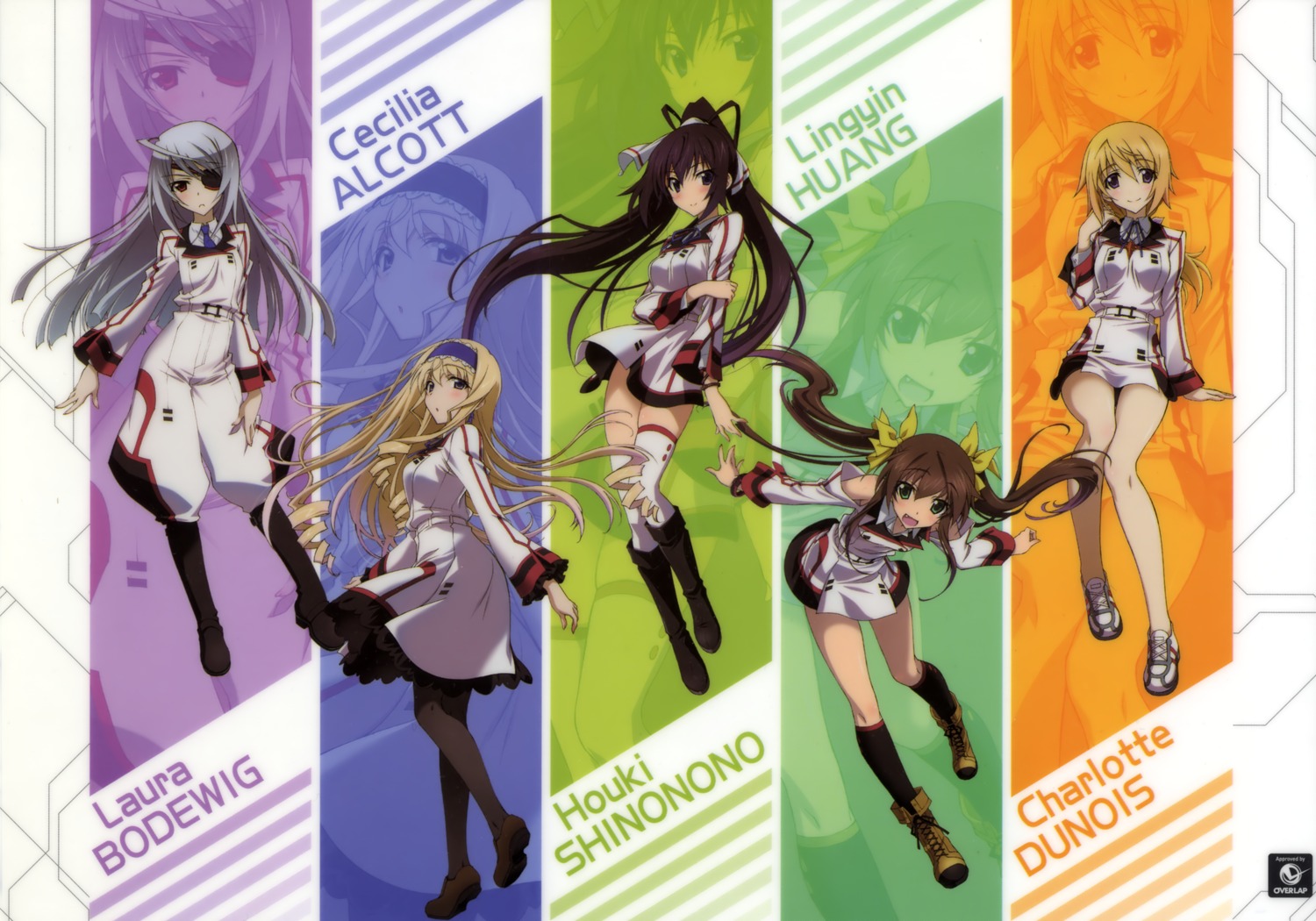 Infinite Stratos Cecilia Alcott Charlotte Dunois Huang Lingyin Laura Bodewig Shinonono Houki 4111